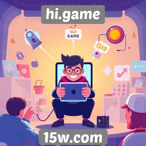 Análise das funcionalidades do site hi.game